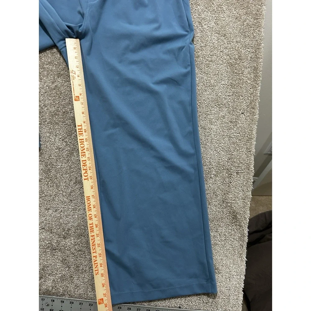 Halara Women's XL Wide Leg Pull On Elastic Waist Pants For Women Blue